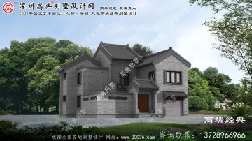 龍沙區(qū)兩間兩層小別墅設(shè)計(jì)圖