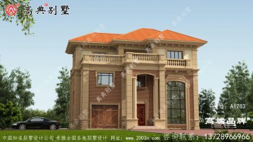 歐式三層別墅設(shè)計(jì)效果圖戶型南北
