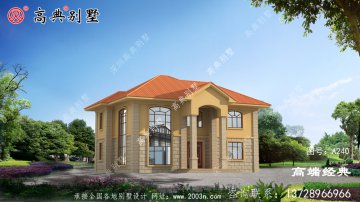 兩層戶型這樣設(shè)計(jì)一樣凸顯歐式的浪漫風(fēng)