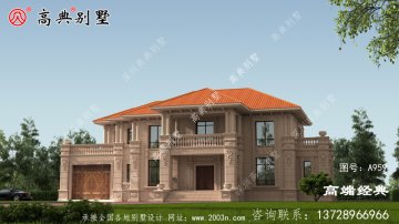 歐式小別墅，外觀精致大氣，非常適合建